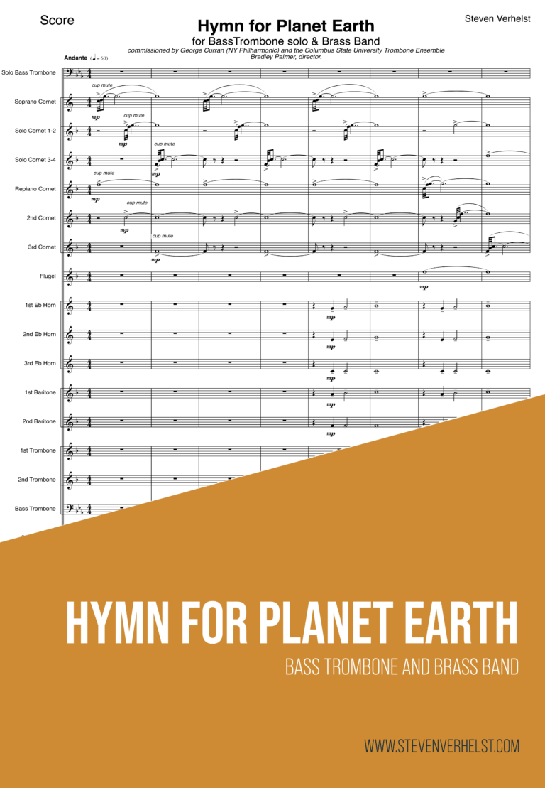 Hymn for Planet Earth – Basstrombone & Brass Band – Steven Verhelst
